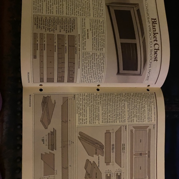 🎉5/$10🎉 Woodsmith magazine number 16 July 1981 tv tray tables, coin sorter - Picture 6 of 11